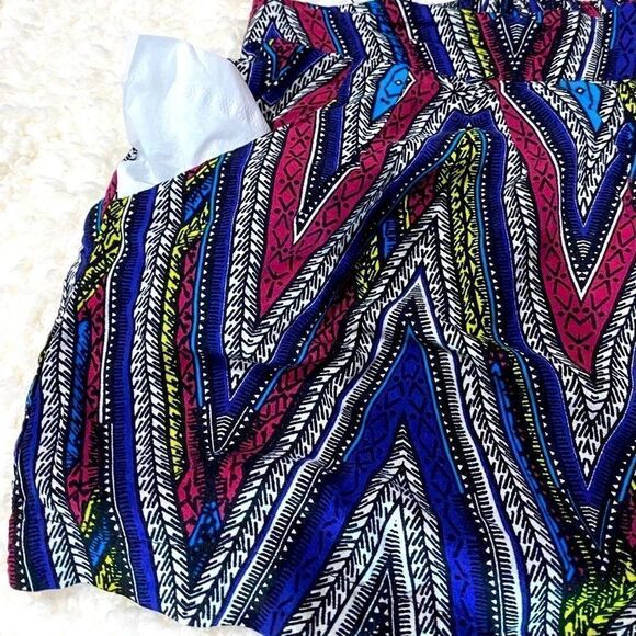 Mossimo Supply Co. Aztec Print High Waisted Pull On Shorts - Picture 1 of 7